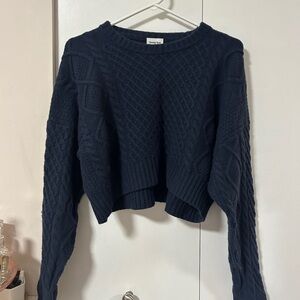 Aritzia Sunday Best Cropped Peggy sweater